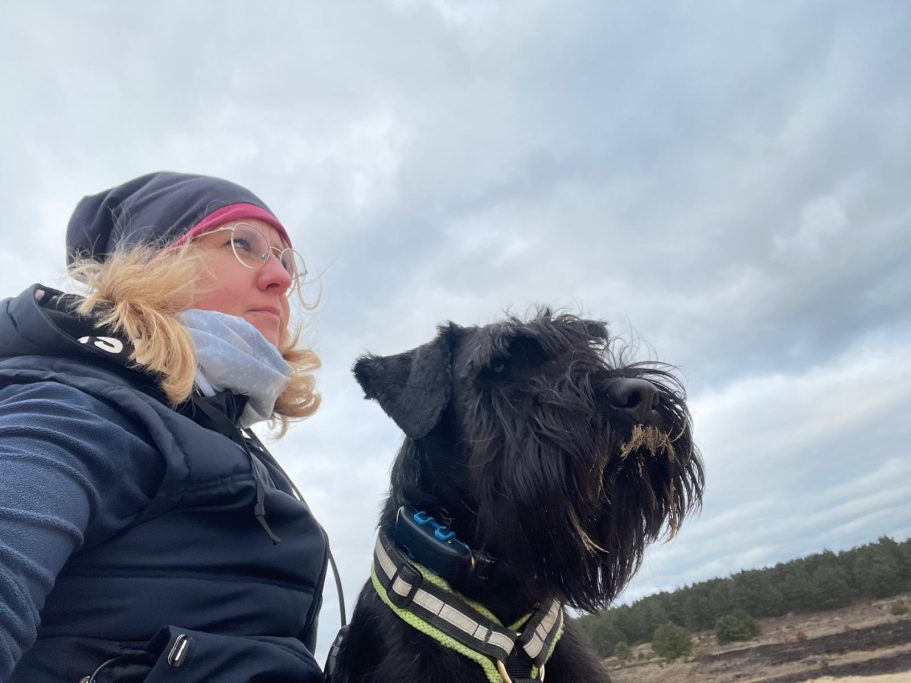 Kaio-Diesel und Frauchen